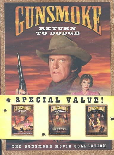 Gunsmoke Movie Collection 3pk - (Region 1 Import DVD)
