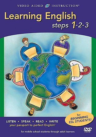 Learning English Steps 1 2 3 - (Region 1 Import DVD)