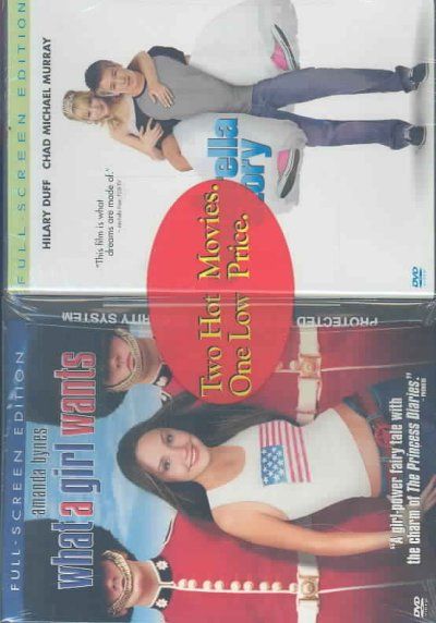 Cinderella Story/What a Girl Wants 2PK - (Region 1 Import DVD)