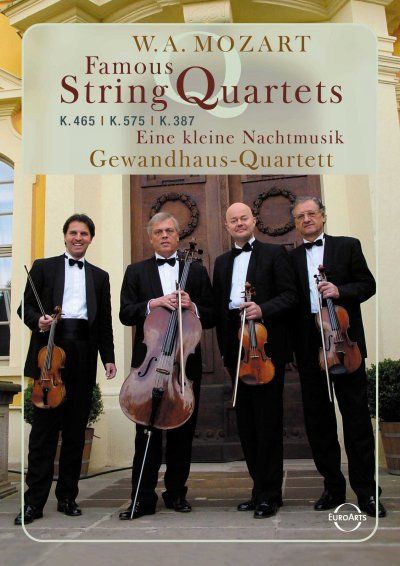 W a Mozart:Famous String Qts - (Region 1 Import DVD)