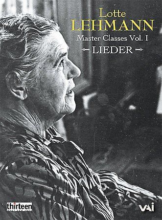 Lotte Lehmann Masterclasses:Lieder - (Region 1 Import DVD)