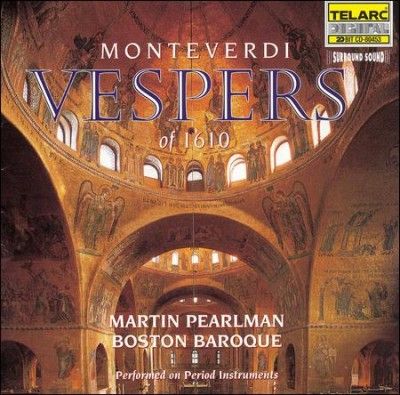 Martin Pearlman - Monteverdi: Vespers Of 1610 (CD)
