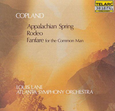 Lane/aso - Copland: Appalachian/ Rodeo/fanfare (CD)