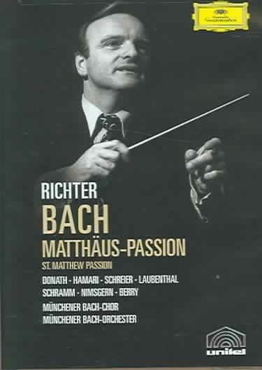 Bach - St.Matthew Passion, Bwv 244 (DVD)