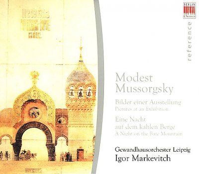 Leipzig Gewandhaus O - Igor Markevitch Conducts Mussorgsky (CD)