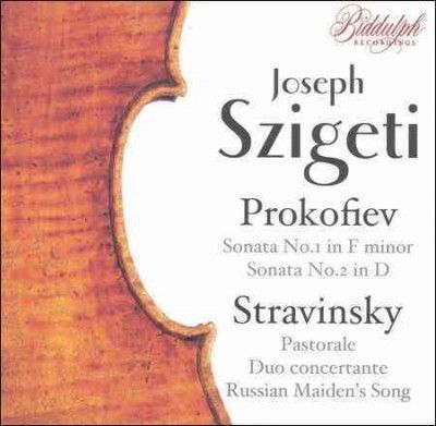 Prokofiev/Stravinsky:Violin Works - (Import CD)