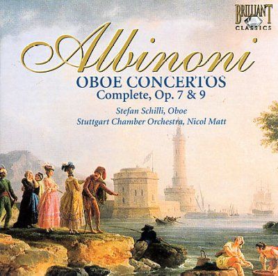 Stefan Schilli - Albinoni: Complete Oboe Concertos (CD)