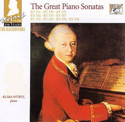 Klara Wurtz - Mozart: Great Piano Sons (CD)