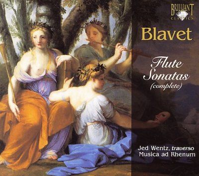 Jed Wentz - Blavet: Complete Flute Sonatas (CD)