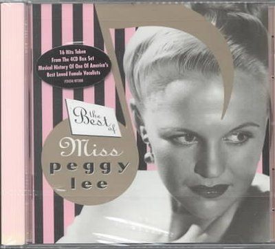 Peggy Lee - Best Of Miss Peggy Lee (CD)