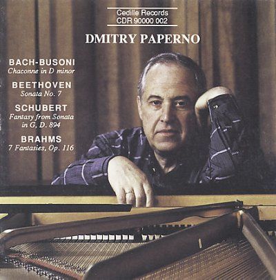 Dmitry Paperno - Dmitry Paperno German Program (CD)