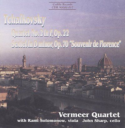 Vermeer Qt. - Tchaikovsky: String Qt. 2 In F Major (CD)