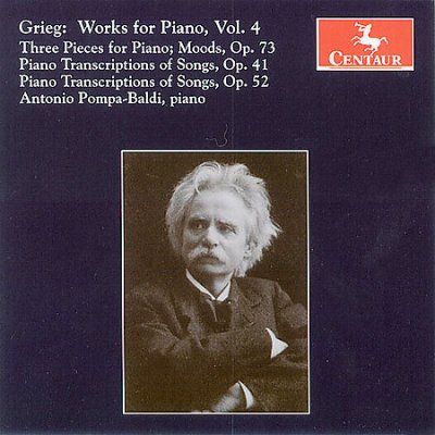 Antonio Pompa - Baldi - Grieg: Works For Piano Vol 4 (CD)
