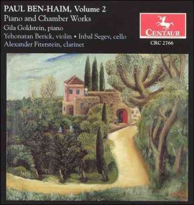 Paul Ben - Haim - Paul Ben Haim Vol 2: Piano And Chamber (CD)