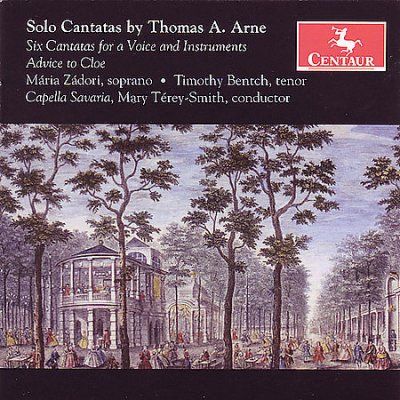 Maria Zadori - Arne: Solo Cantatas (CD)