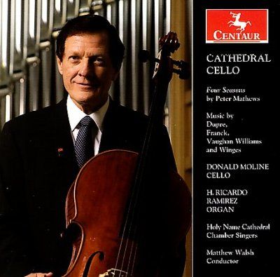 Donald Moline - Cathedral Cello: Peter Matthews Four S (CD)