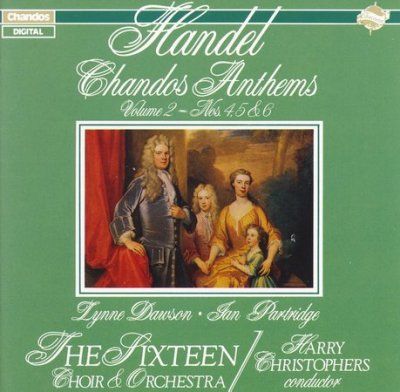 Handel:Chandos Anthems Vol 02 - (Import CD)