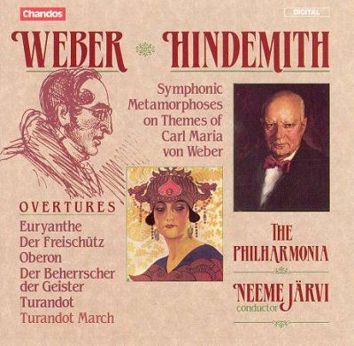 Weber:Overtures Hindemith - (Import CD)
