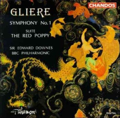Gliere:Sym. 1, Red Poppy Suite - (Import CD)