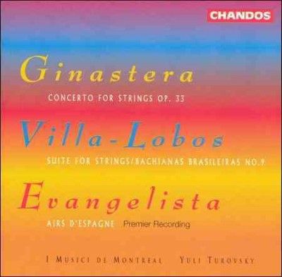 Ginastera Villa Lobos:Music for Strin - (Import CD)