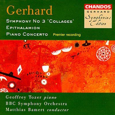 Gerhard:Sym 03/Piano Cto - (Import CD)