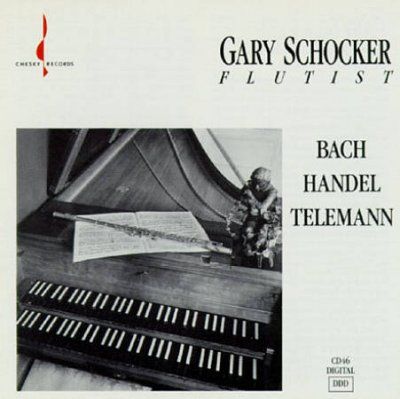 Gary Schocker - Bach/handel/telemann Flute Sonatas (CD)