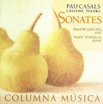 Albert Attenelle - Sonates Pau Casals, Cassado, Toldra (CD)