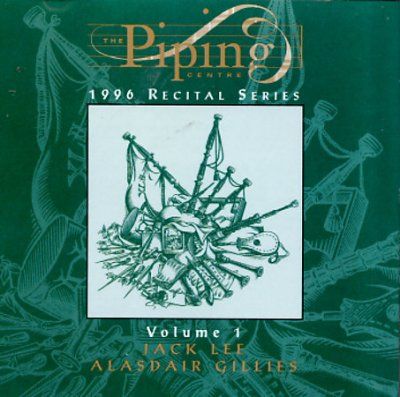 Jack Lee - Piping Centre: 1996 Recital Series 1 (CD)