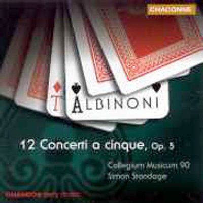 Albinoni:12 Concerto a Cinque Op. 5 - (Import CD)