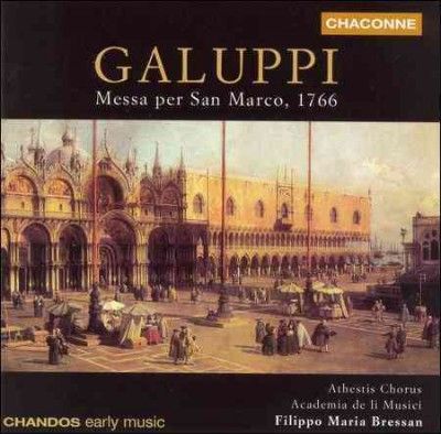 Galuppi:Messe Persan Marco 1766 - (Import CD)