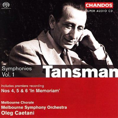 Tansman:Symphonies Vol 1 - (Import CD)