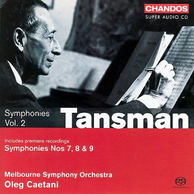 Tansman Syms Vol 2 Sym No 7 No 8 and - (Import CD)