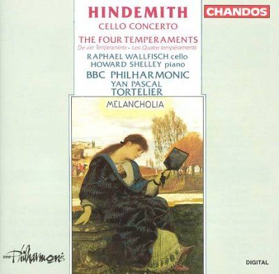 Hindemith:Cello Concerto;the Four Tem - (Import CD)