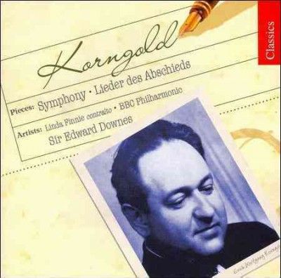 Korngold:Sym in F Sharp Minor Op 40 a - (Import CD)