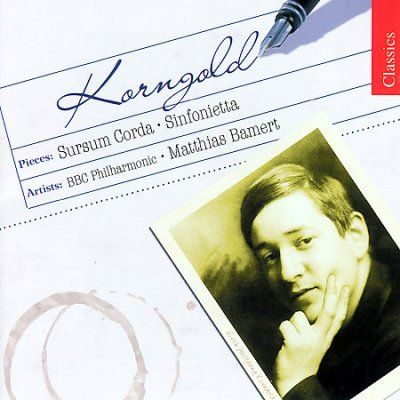 Korngold:Sursum Coda Op 13 Sinfoniett - (Import CD)