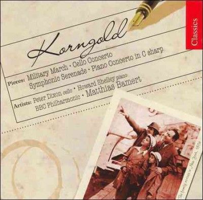 Korngold:Military March/Cello Cto Op - (Import CD)