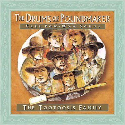 Drums of Poundmaker:Cree Pow Wow - (Import CD)