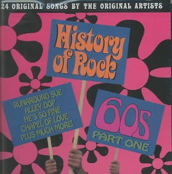 History of Rock: 60's Part 1 - (Import CD)