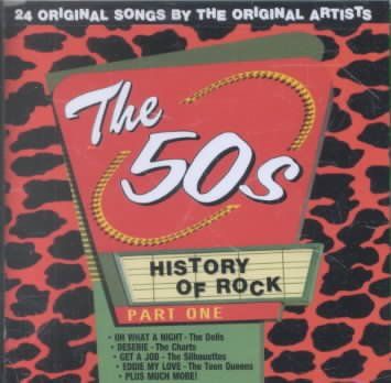 History of Rock: 50's Vol 01 - (Import CD)