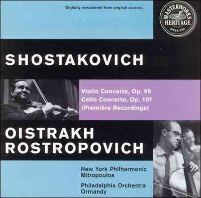 Shostakovich:Violin Cto/Cello Cto - (Import CD)