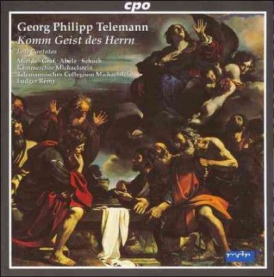Knut Schoch - Telemann: Komm Geist Des Herrn (CD)