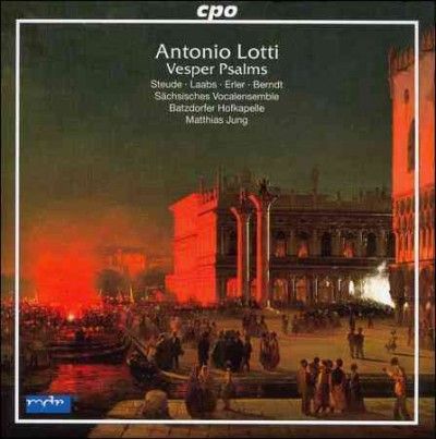 David Erler - Lotti: Vesper Psalms (CD)