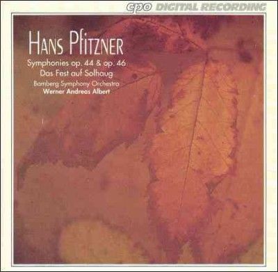 Various - Pfitzner: Symphonies Opp 44 &amp; 46 (CD)