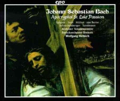 A Vokalensemble - Bach: Apocryphal St. Luke Passion (CD)