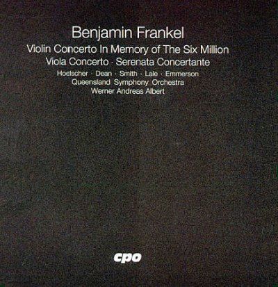 Werner Andre Albert - Frankel: Concerto For Violin (CD)