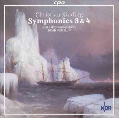 David Porcelijn - Sinding: Symphonies Nos 3 &amp; 4 (CD)