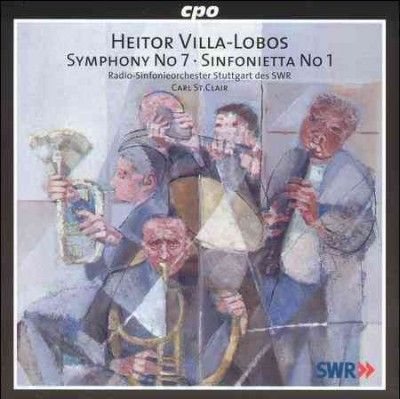 Carl St. Clair - Villa - Lobos: Sym. No 7 (CD)