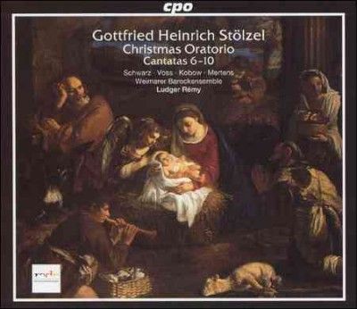 Schwartz/voss/kobow - Stolzel: Christmas Oratorio/cantatas (CD)
