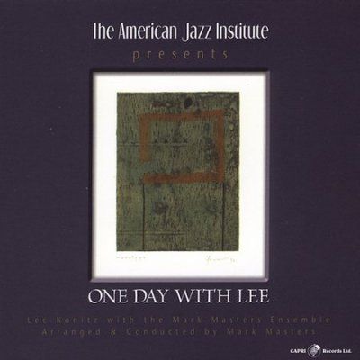Mark Masters - One Day With Lee (CD)