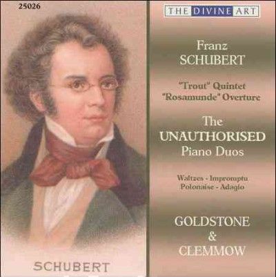 Anthony Goldstone - Schubert: Unauthorized Piano Duos (CD)